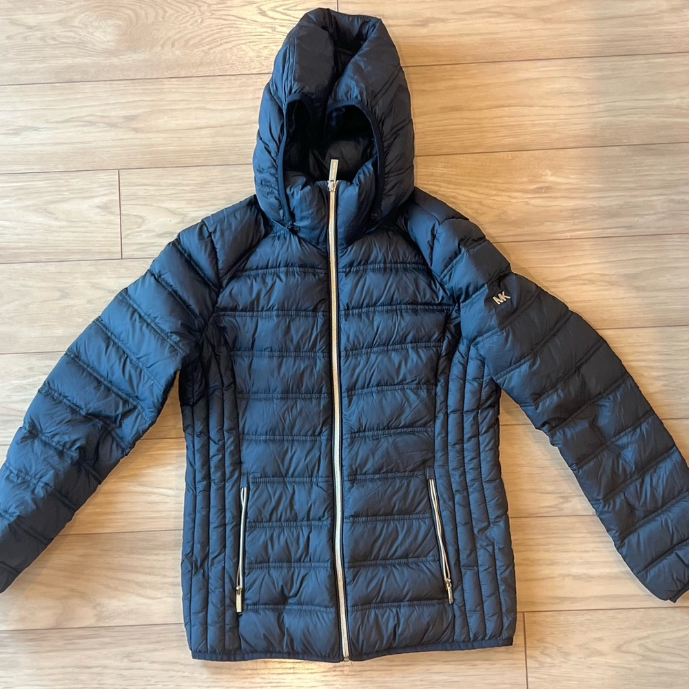 Michael Kors Black Light Down Puffer Jacket